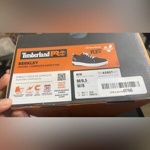 Timberland PRO Men's Black Composite Toe Sneakers